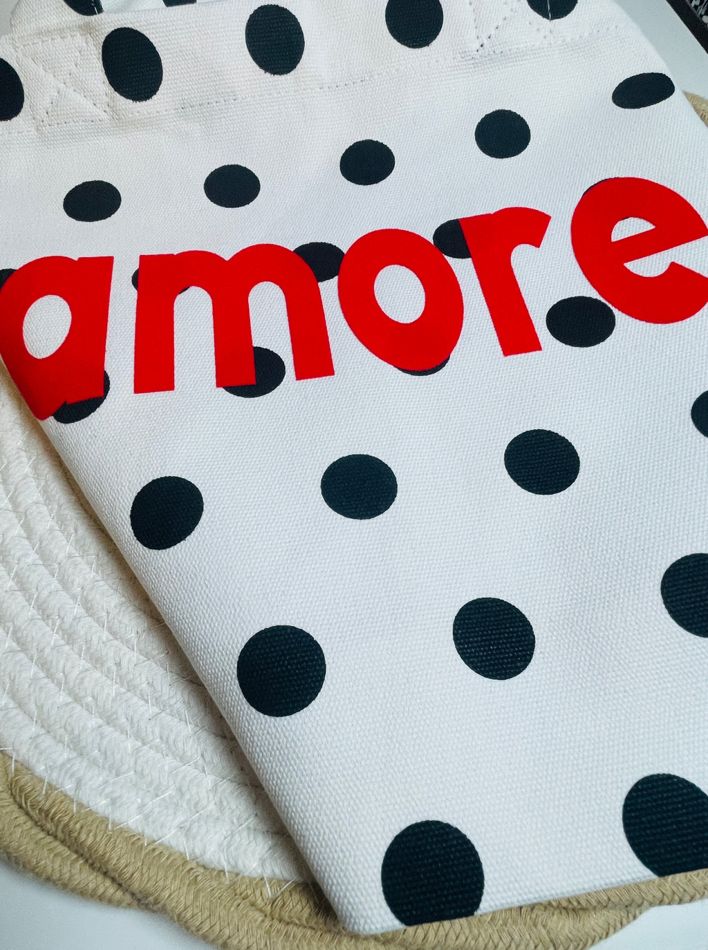 DIY schwarz- weiss Mini Shopper aus Baumwolle ( ohne Patch ) Deine Leinwand für den ultimativen Statement-Look! Kompakt, stylisch und bereit für deine Ideen.
