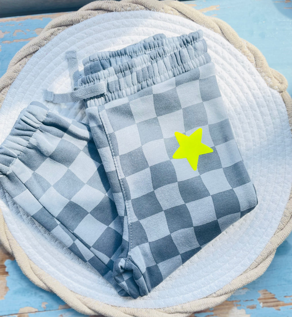 Stern - Flockpatch in knalligen neonfarben * 5 cm * Designe dein eigenes Unikat und werde zum Hingucker.