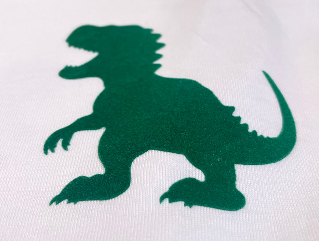 „ Mini -Dino „ Flock- Patch - Roar! Werde zum Designer !