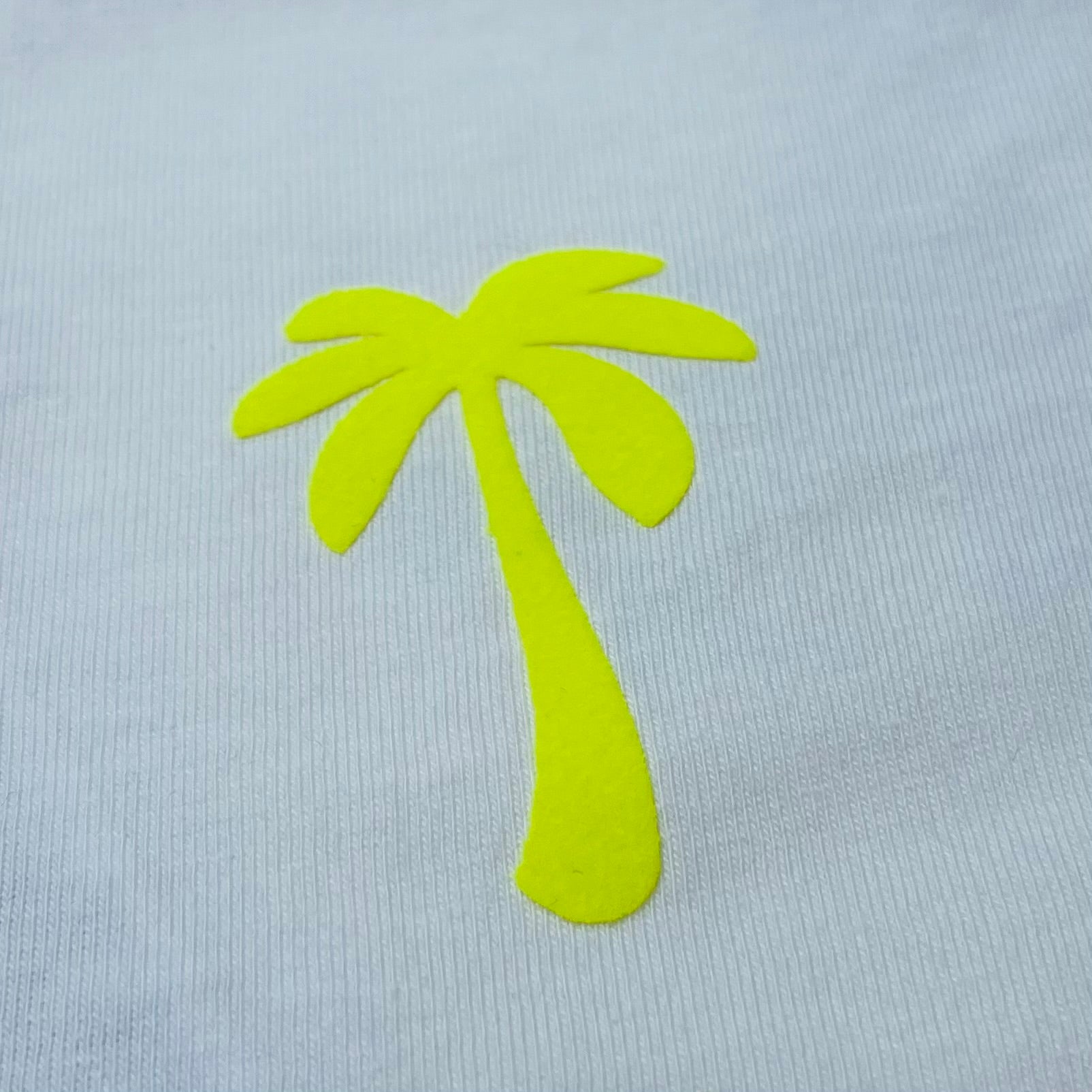 „ PALME - MINI „ Hochwertiges Flock- Patch * Eigenproduktion * Werde dein eigener Designer und hebe dich von der Masse ab!
