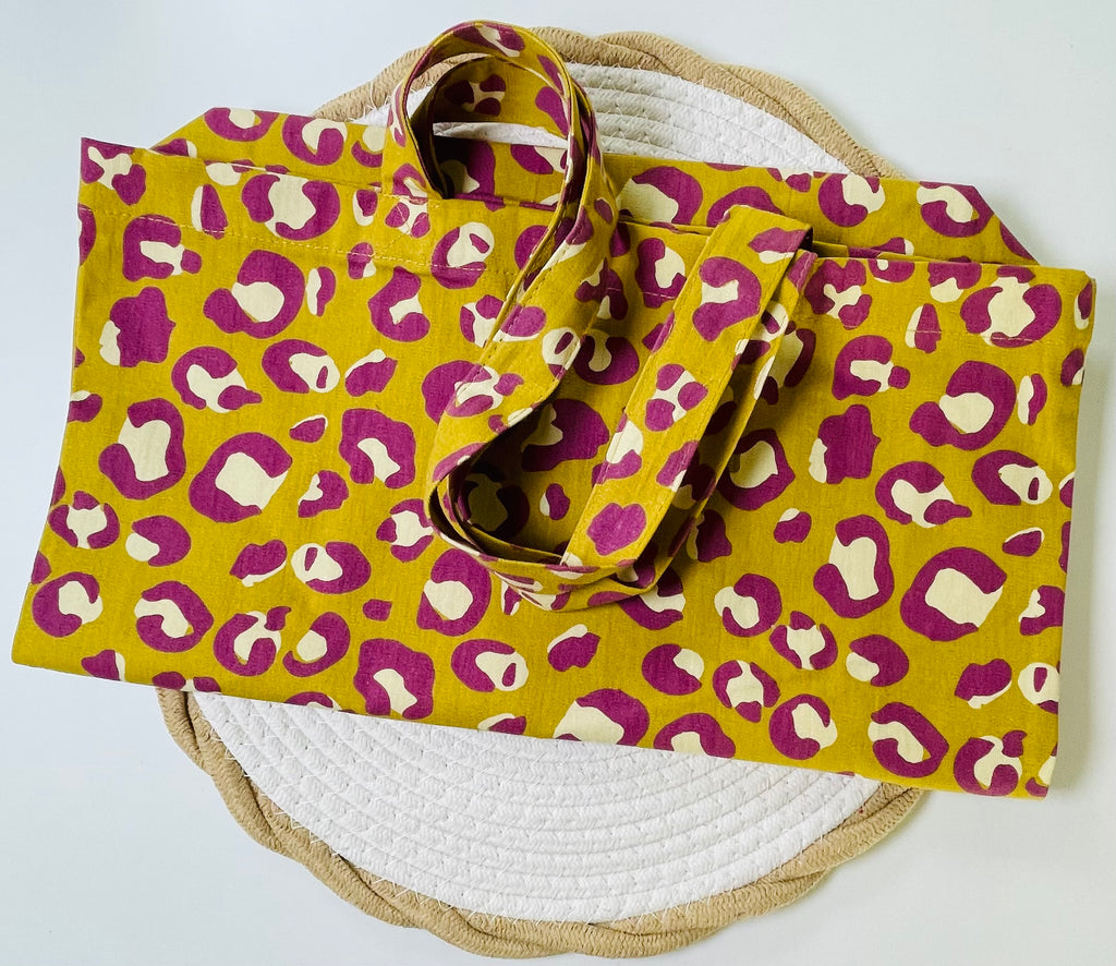 LEO- SHOPPER * DIY Leo-Shopper aus Baumwolle ( ohne Patch )  Deine Leinwand für den ultimativen Statement-Look!