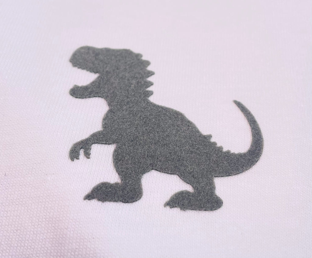 „ Mini -Dino „ Flock- Patch - Roar! Werde zum Designer !