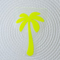 „ PALME - MINI „ Hochwertiges Flock- Patch * Eigenproduktion * Werde dein eigener Designer und hebe dich von der Masse ab!